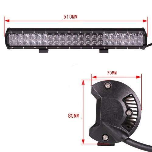 4D 120W LED BAR LIGHTS COMBO post office or courier services