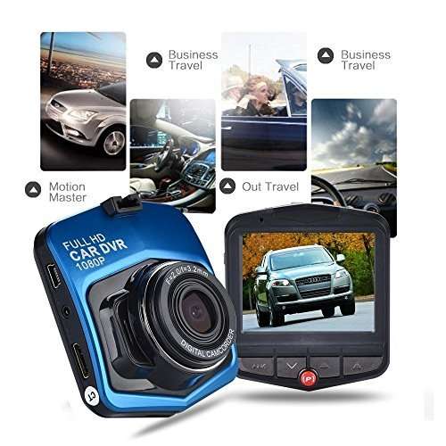 Full HD 1080P Car DVR Video Dash Camera Vehicle Recorder Black Box Rear View Cam