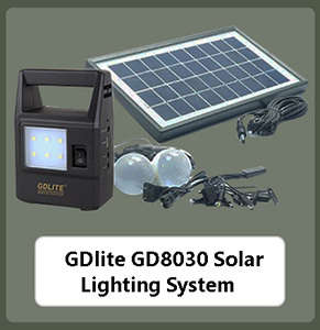GDlite GD8030 Solar Lighting System