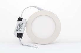 6W Round LED panel lights cool white