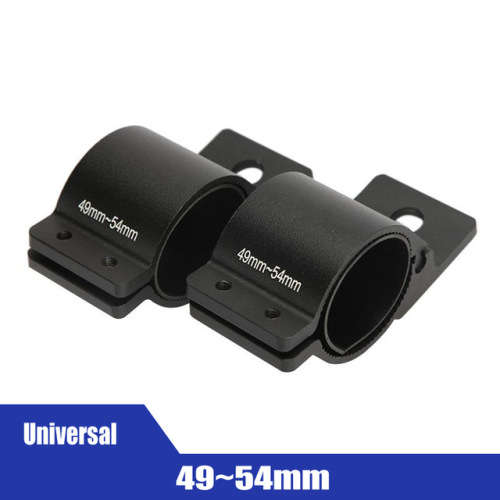 2x 2" inch 49-54mm ROOF ROLL CAGE BULL BAR TUB LED LIGHT MOUNTING BRACKET CLAMP
