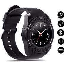 brand new v8 bluetooth sports smartwatch colors only in silver or black