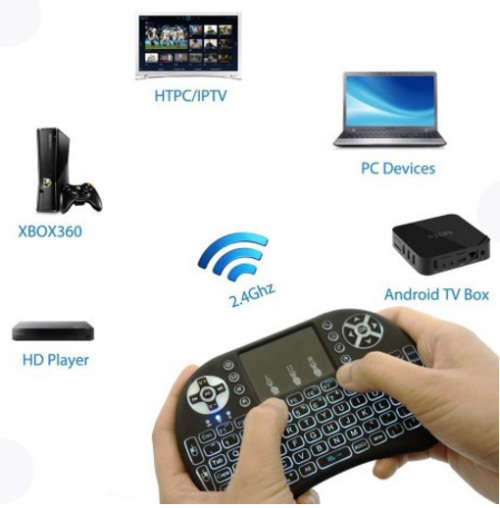 Brand newMini Wireless Backlit Keyboard : Android, Smartphones, Xbox, PC