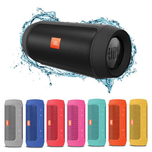 Box of 6/JBL Charge 2+ Splashproof Portable Bluetooth Speaker