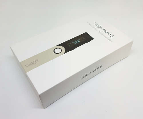 Ledger Nano S Cryptocurrency hardware wallet