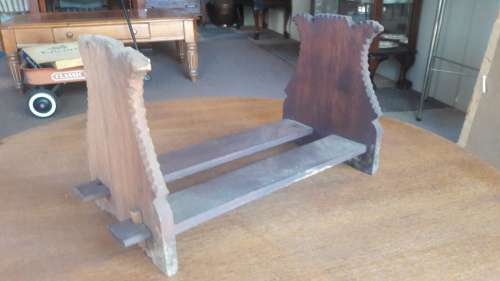 Vintage wooden book shelf/stand