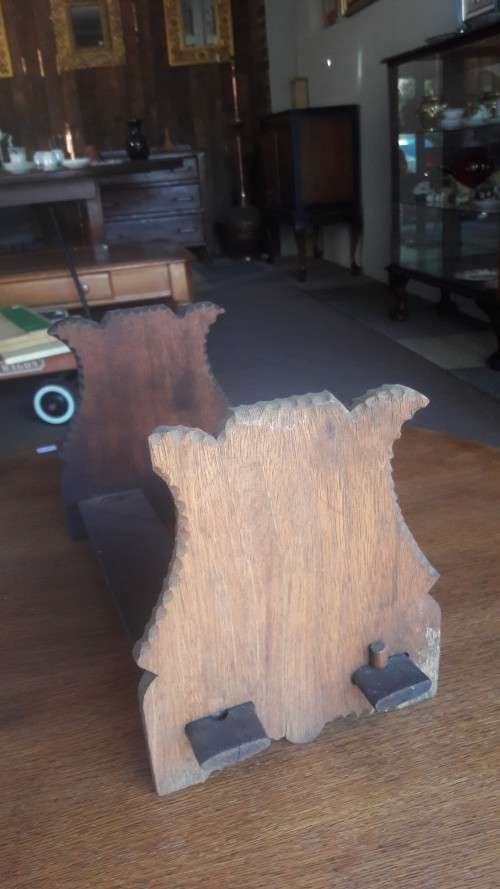 Vintage wooden book shelf/stand