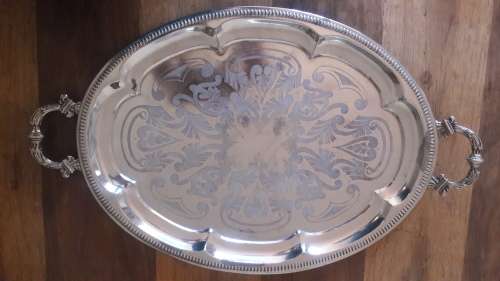 Stunning vintage tray with beautiful detail