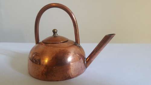 Miniature/Printers tray copper kettle