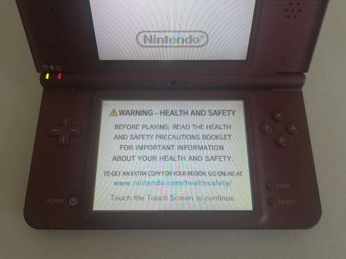 Nintendo DS gaming console and accessories