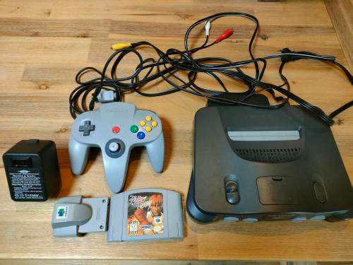 Nintendo 64 Console with one game