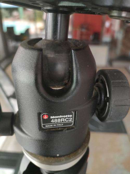 Manfrotto 055XPROB Tripod with Manfrotto 488RC2 Ball Head