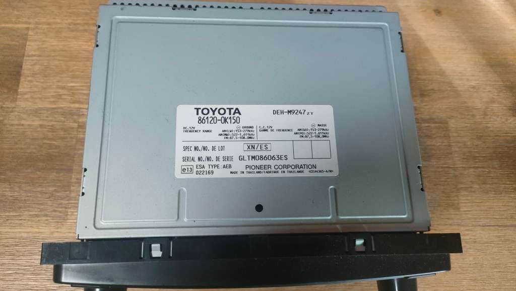 Toyota Hilux/Fortuner original Radio