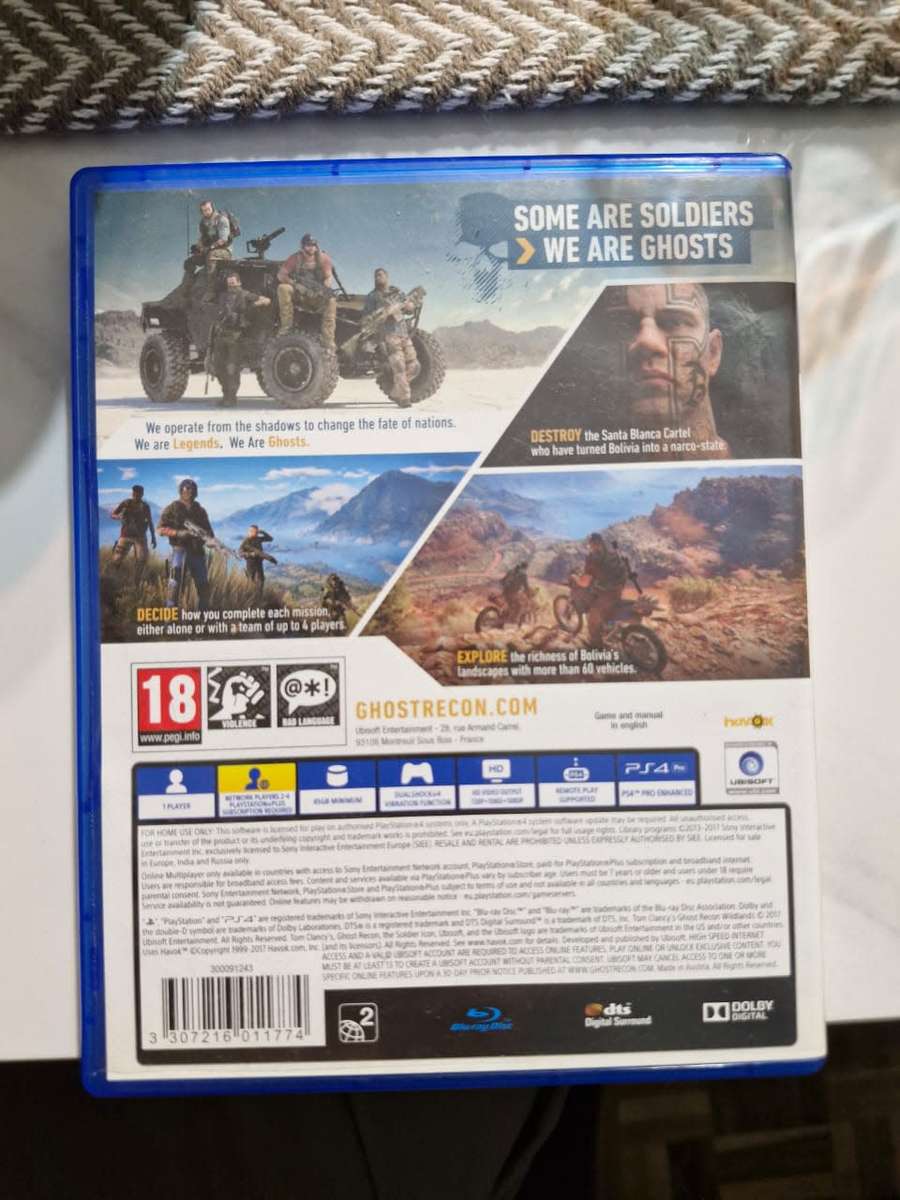 Tom Clancys Ghost Recon Wildlands (PS4)