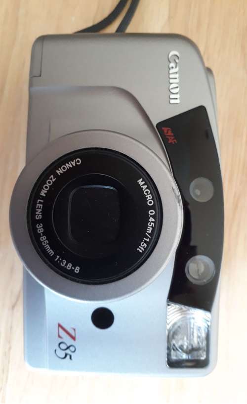 Canon Sure Shot Z85 - 35mm Camera with Bag and Instruction Booklet - Power Zoom Lens 38mm-85mm