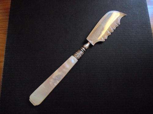 AWESOME 1837 Mother Of Pearl Handle Fish Knife