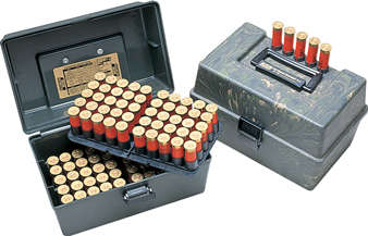 Ammo Boxes - MTM Case Gard 12 gauge 100 Round Ammo Box