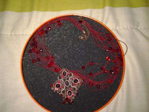 very nice necklace,braclet and earings-honey