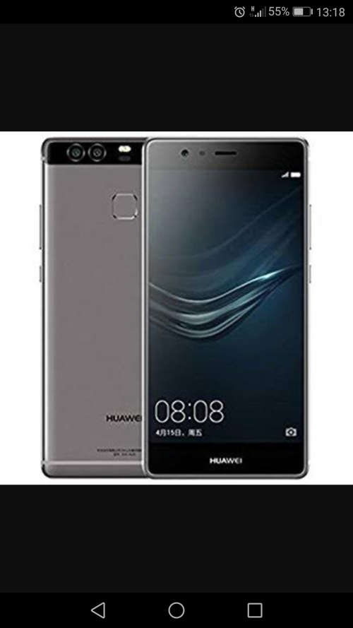 HUAWEI P9 lite comes with original box and charger,also cover and screen protector included