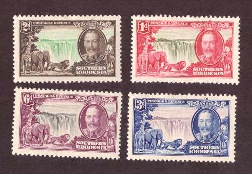 1935 - KGV  SILVER JUBILEE Southern Rhodesia MH