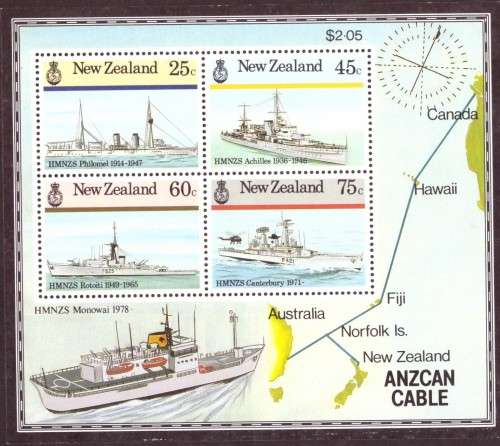 NEW ZEALAND miniature sheet 1985 mint