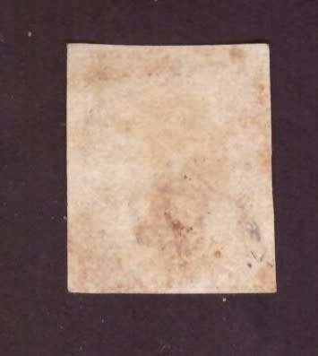 GB 1840 Penny Black  Pl. 5  leters LJ  3 margin.