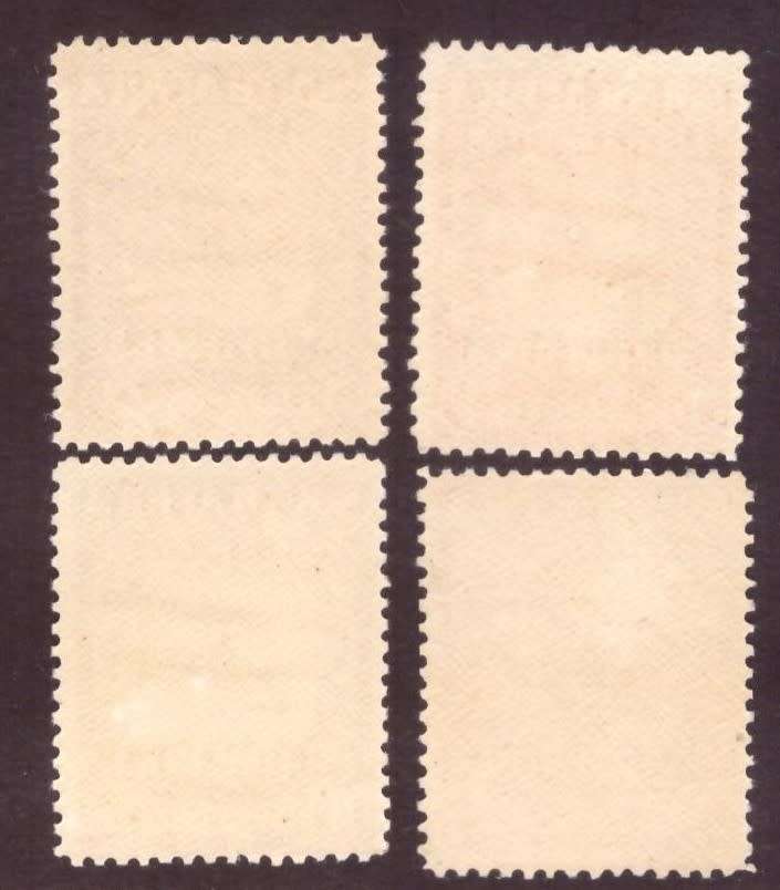 1925 UNIONof South Africa.Air mail stamps. SACC#25-28.MNH.