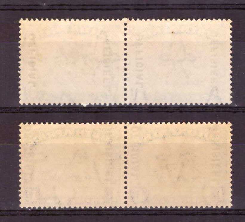 1930-47  UNION  of South Africa. OFFICIAL SACC#17-19mm inv wmk.#18-21mm Shift oveprint.  MNH