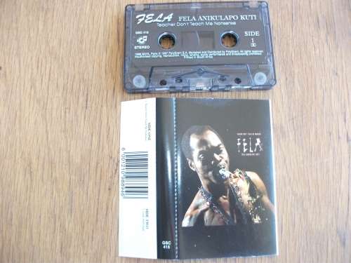 Fela Kuti Teacher Dont Teach Me Nonsense Cassette