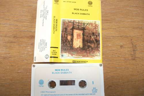 Black Sabbath - Mob Rules (1982) [Cassette]