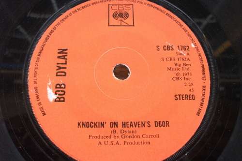 Bob Dylan - Knockin' On Heaven's Door (1973) (7" LP)