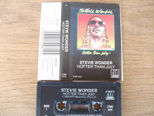 Stevie Wonder - Hotter Than July (1990) [Cassette]