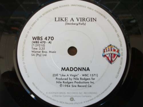 Madonna - Like A Virgin (1984) [7" LP]