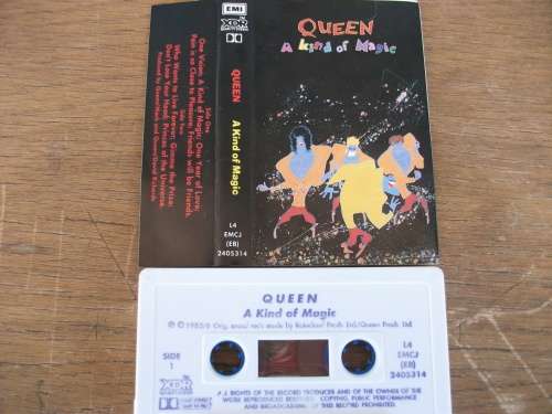 Queen - A Kind Of Magic (1985) [Cassette]