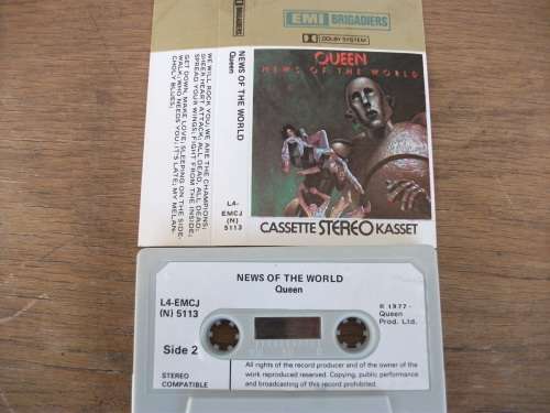 Queen - News of The World (1977) [Cassette]