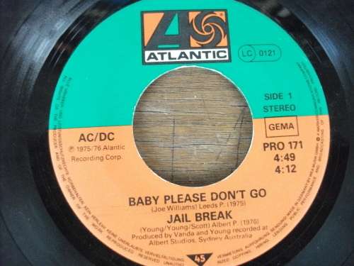 AC/DC - Baby, Please Don't Go (7" LP) (1975/76)