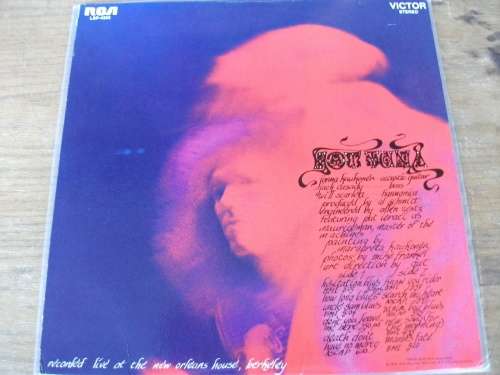 Hot Tuna - Hot Tuna (1970) (LP)