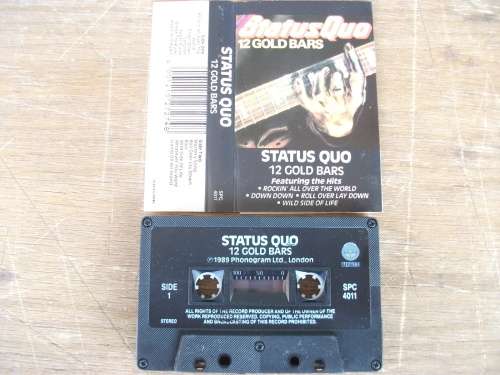 Status Quo - 12 Gold Bars (1989) [Cassette]