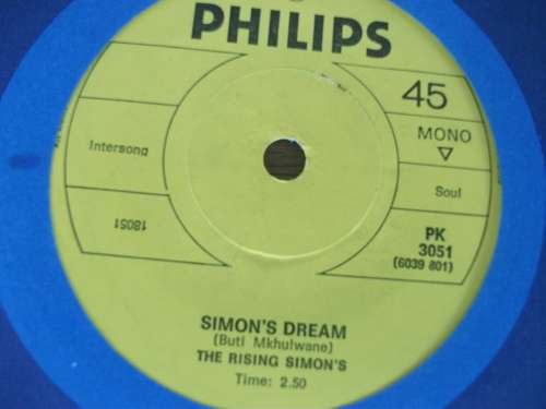 The Rising Simons - Simon's Dream / Crying Solin 7" LP