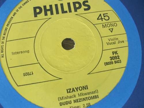 Dudu Nezintombie - Izayoni / Isambane 7" LP