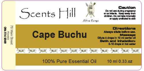 Cape Buchu Essential Oil10 ml (1/3 oz). 100% Pure, Undiluted