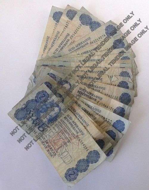 South African 2 Rands 1981 x 19 Gerhard De Kock In F Condition