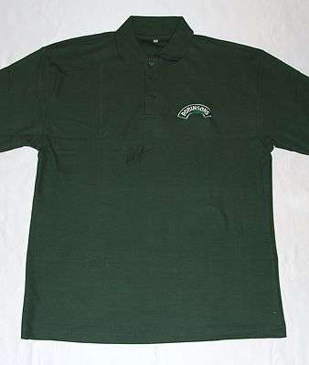 Pete Sampras Autographed Robinsons Wimbledon Tennis Sponsors Shirt with COA