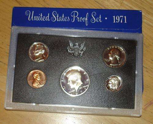 1971 United States Proof Set - In Original Box (5-Coins)