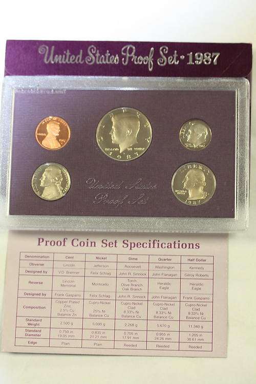 1987 United States Proof Set - In Original Box