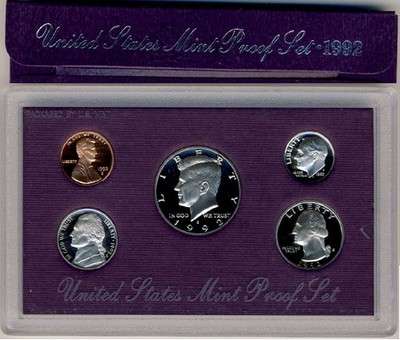 1992 United States Proof Set - In Original Box