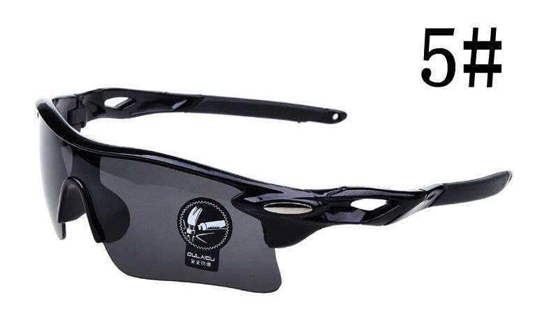 SPORTING DARK GLASSES