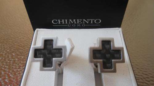 CHIMENTO Stainless steel cufflinks