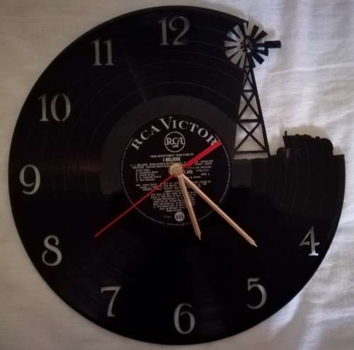 Vinyl LP Clock : Windpomp