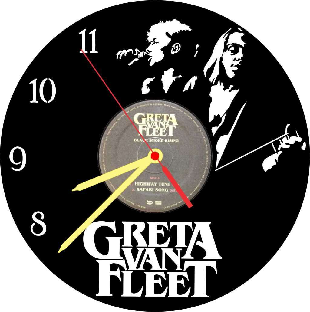 Greta van Fleet Vinyl LP Wall Clock